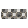 thumbnail image 1 of Gray White Gold Marble Pattern Kitchen Rug Mat,Kitchen Runner Rugs Non Skid Washable,Decorative Kitchen Floor Mats for Kitchen,Sink,Laundry,17"x47.2", 1 of 7