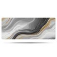 thumbnail image 1 of Gray White Marble Gold Wave Pattern Bathroom Rugs Mat,Non Slip Microfiber Bathroom Rug,Rubber Backing,Soft Bathroom Mats for Bathroom Floor,Tub and Shower,60x24in(150x60cm), 1 of 5