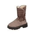 thumbnail image 1 of Gray Winter Boots For Women With Plush Interior And Flat Sole Design For Warmth And Fashionable Use, 1 of 9