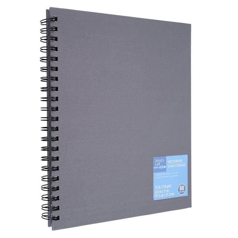 Gray Wirebound Sketchbook by Artist's Loft™ - Walmart.com Gray Wirebound Sketchbook by Artist's Loft™ - Walmart.com