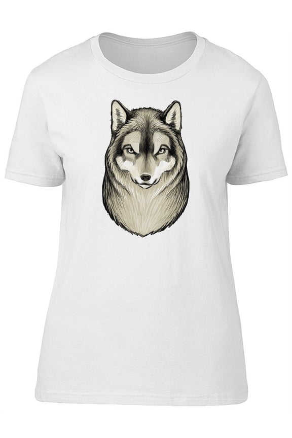 Gray Wolf T-Shirt Men -Image by Shutterstock, Male Medium