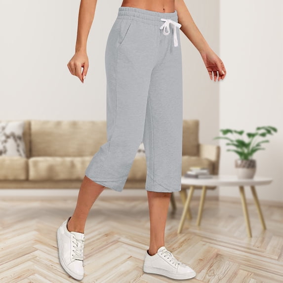 Gray Women's Casual Pants, Women'S Pajamas Autumn And Winter Long Sleeve Pajama Pants Home Suit Can Be Worn Outside,Women's Casual Pants S