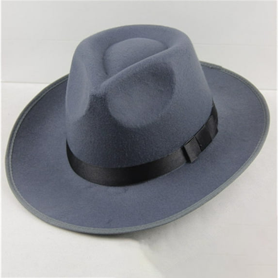 Gray Women's Sun Hats, Men Women Hard Wide Brim Panama Hat Autumn Vintage Cap Black,Women's Accessories Sun Hats