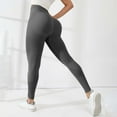 thumbnail image 1 of Gray Women's Yoga Pants, Thick High Waist Yoga Pants With Pockets Workout Running Yoga Leggings For Women,Women's Yoga Pants M, 1 of 9