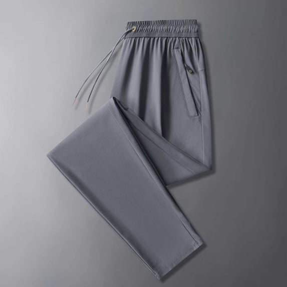 Gray Womens Sweatpants Stretch Women Unisex Quick Drying Pants Breathable Loose Pants Womens Stretch Pants with Zipper Pockets Casual Pants Women