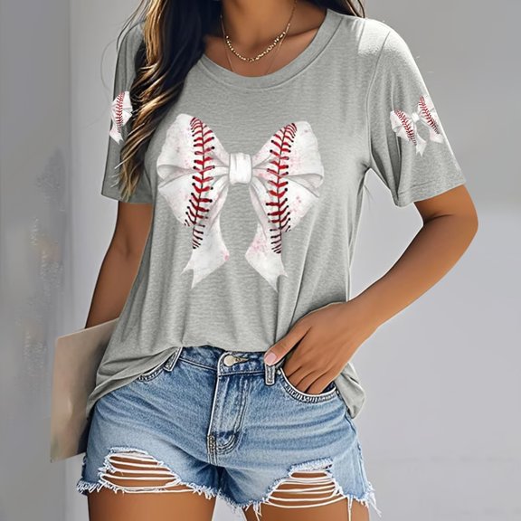 Gray Womens Tops Baseball Shirt Women Baseball Mom Tank Tops Graphic Tee Cute Workout T Shirts Casual Summer Sleeveless Vest Shirts for Women