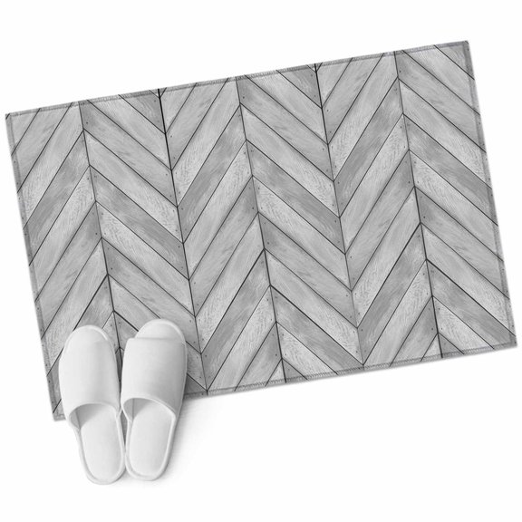 Gray Wood Grain Area Rugs Collection 2'x3', Retro Minimalist Geometric Art Non Slip Indoor Rectangle Throw Runner Rug Floor Mat Carpet for Living Room Dining Table Bedroom Nursery