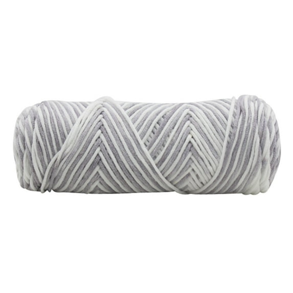 Gray Yarn 100g, Chunky Yarn for Crocheting, Lightweight Yarn for Knitting, Crocheting, And Crafts