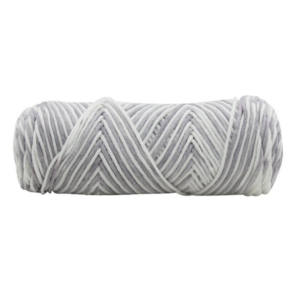 Gray Yarn 100g, Chunky Yarn for Crocheting, Lightweight Yarn for Knitting, Crocheting, And Crafts