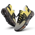 thumbnail image 1 of Gray Yellow Gradient Walking Shoes for Men Woman Lightweight Tennis Fashion Elastic Sports Shoes Cushion Basketball Shoes, 1 of 7