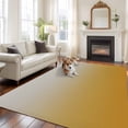 thumbnail image 1 of Gray Yellow Large Area Rugs 6x9 ft Gradient Washable Rug Non Slip Indoor Carpet Absorbent Floor Mat for Living Room Bedroom Dining Room, 1 of 9