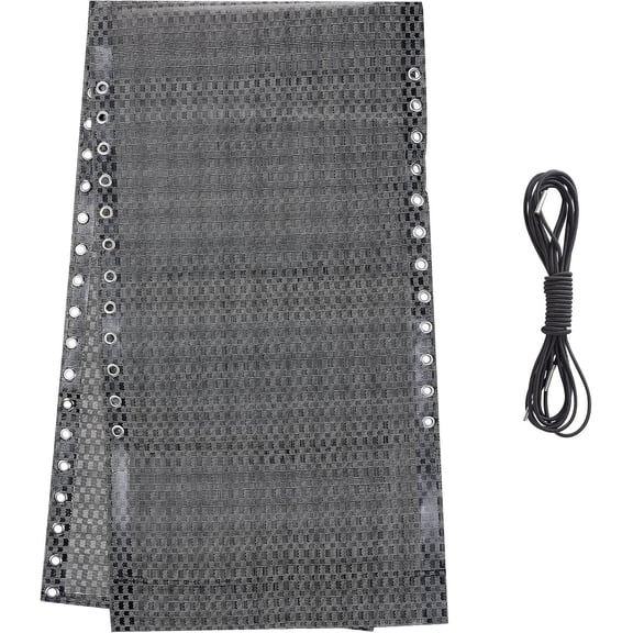 Gray Zero Gravity Chair Replacement Fabric Anti-Gravity Folding Lounge Repair Cloth Part for Backyard Beach Pool Lawn Camping