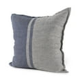 thumbnail image 1 of Gray and Blue Color Block Pillow Cover, 1 of 9