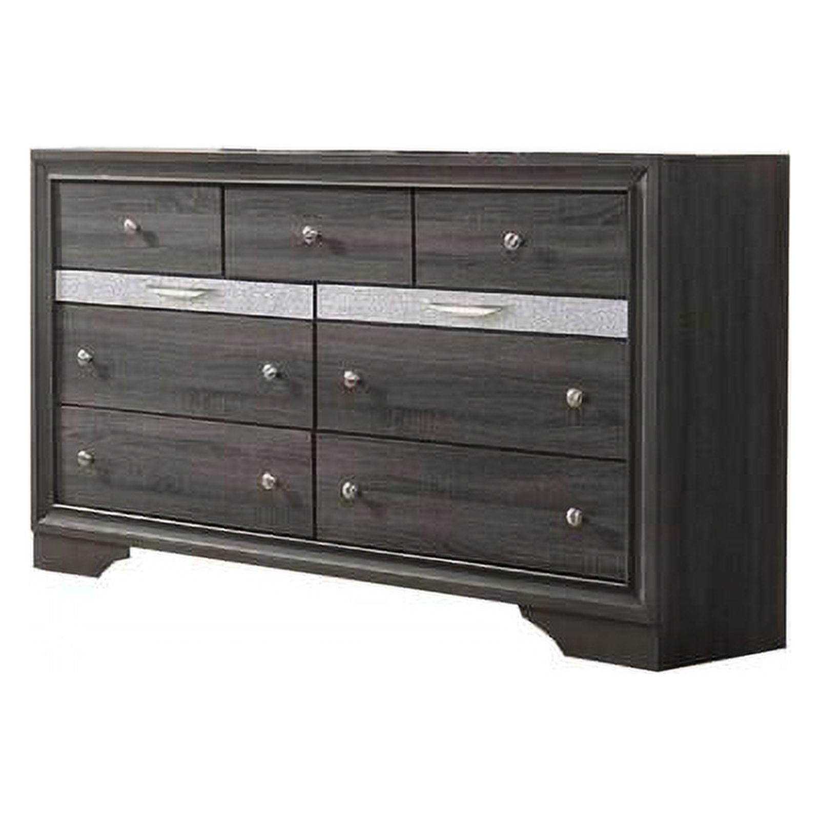silver wood dresser New Classic Valentino Silver Dresser
