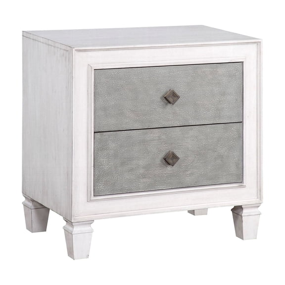 Gray and white combination - Felt - lined for item protection - Bedroom nightstand use - Protect valuables