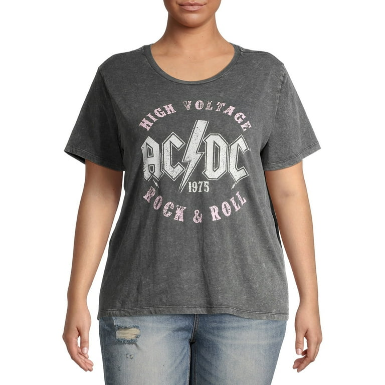 Tee shirt acdc femme new arrivals