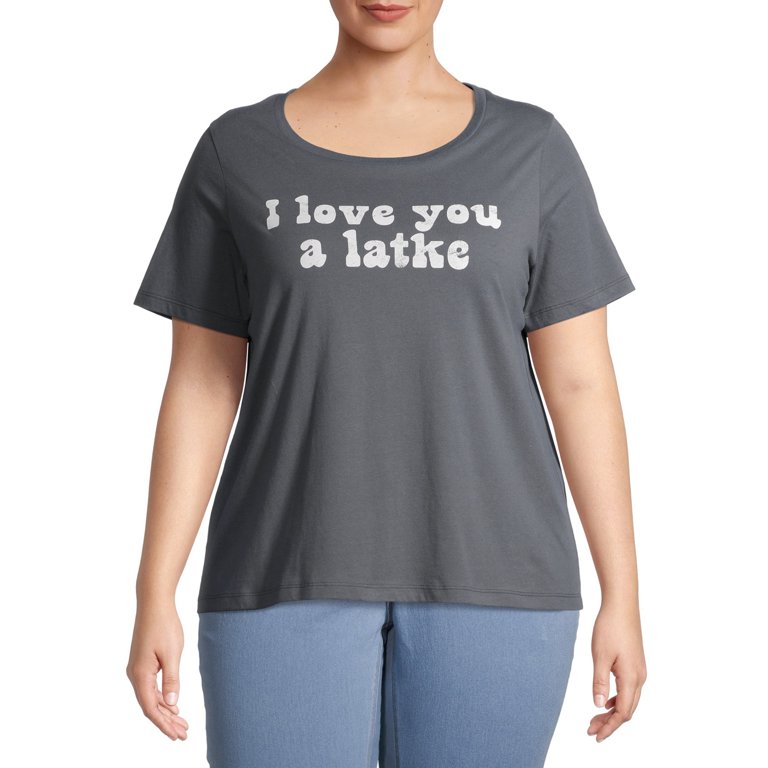 walmart plus size graphic tees
