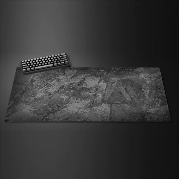 Gray mouse pad Large/Small overlocked mousepad xxl desktop keyboard table pad gray series game desk mat computer accessories