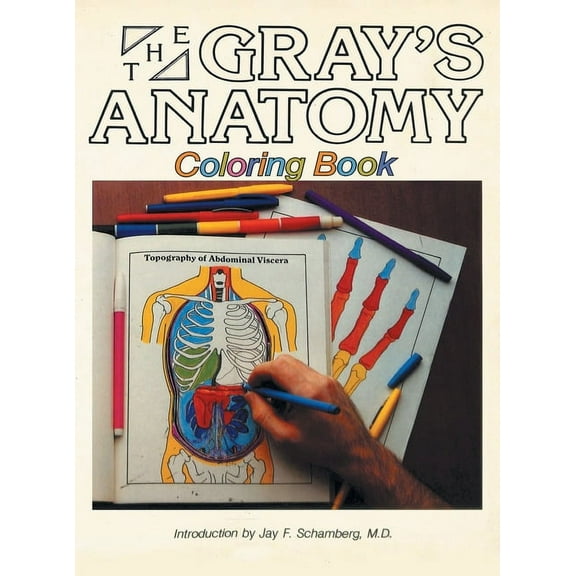 Gray's Anatomy Coloring Book (Hardcover)