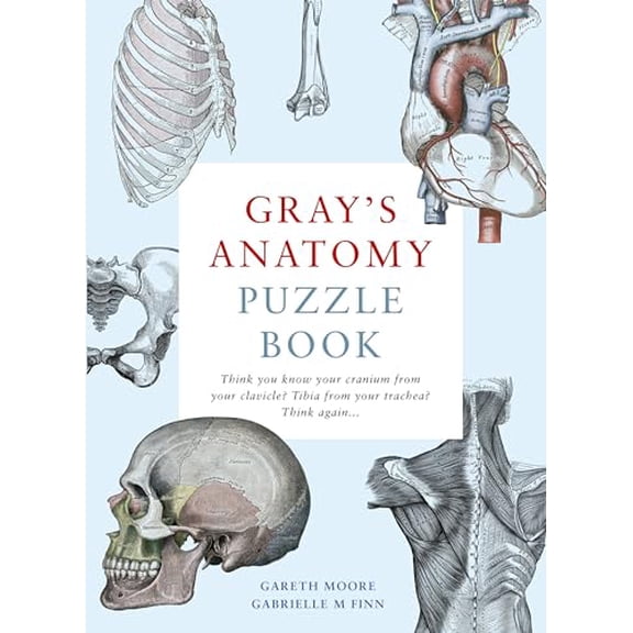 Pre-Owned Gray's Anatomy Puzzle Book (Paperback) 0711254419 9780711254411