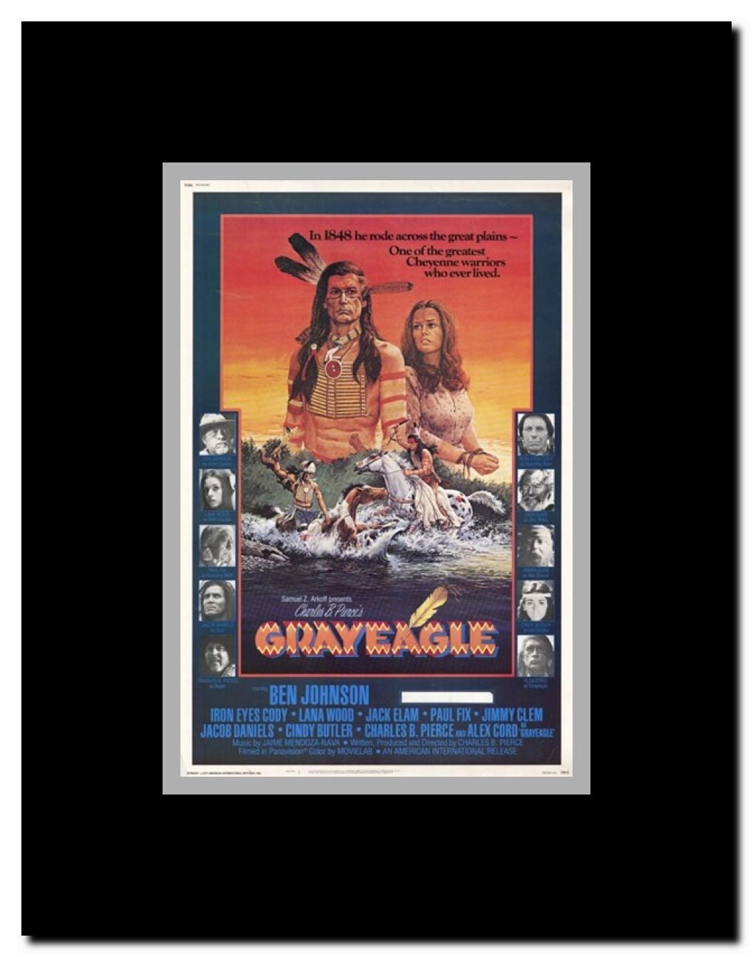 Grayeagle Framed Movie Poster