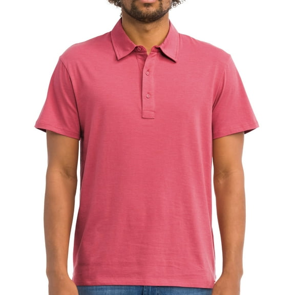 Grayers SLATE ROSE Drake Micro Stripe Lux Polo, US 2X-Large