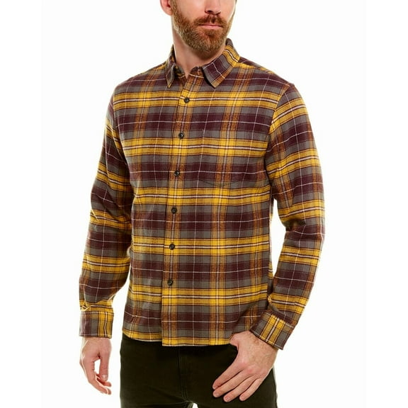 Grayers mens  Heritage Flannel Shirt, m, Grey