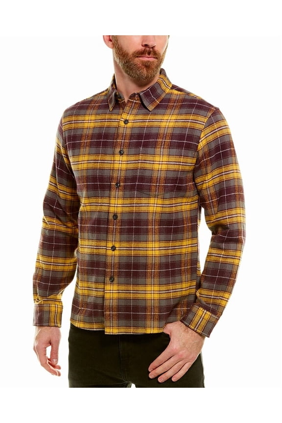 mens  Heritage Flannel Shirt, xs