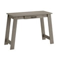 thumbnail image 1 of Grayish Brown Writing Desk - 43" Compact Study Table for Home Office, Engineered Wood, Drawer, Modern Design, Ideal for Small Spaces. Durable & Stylish!, 1 of 6