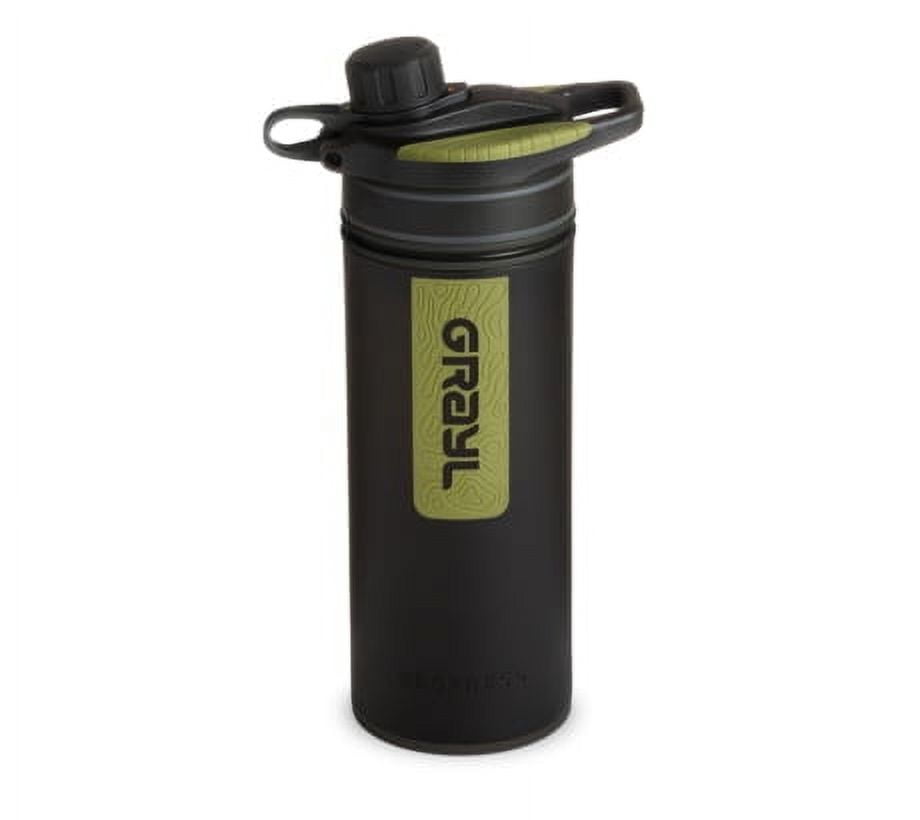 Grayl GeoPress Purifier Bottle, Black Camo, 24 oz,