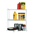 thumbnail image 1 of Grayline 15-1/2 in. H X 12 in. W X 25-1/2 in. L PE Coated White Stackable Shelf, 1 of 2