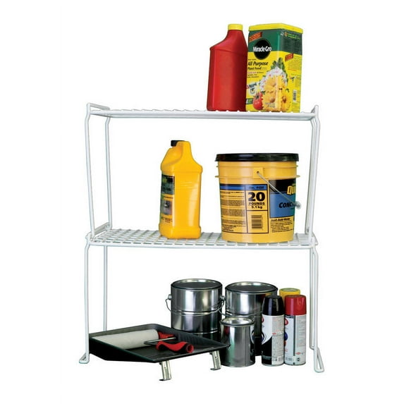 Grayline 15-1/2 in. H X 12 in. W X 25-1/2 in. L PE Coated White ...