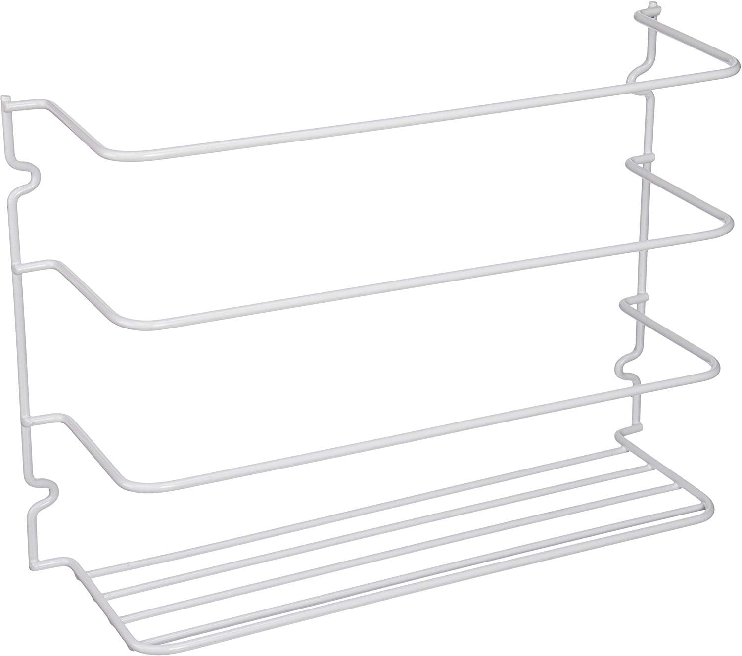 GRAYLINE HOUSEWARES Grayline 40231, Door or Wall Wrap Rack, White