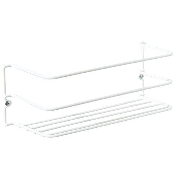 Grayline Housewares Cabinet Door Organizer Rack 40501 - Large, White