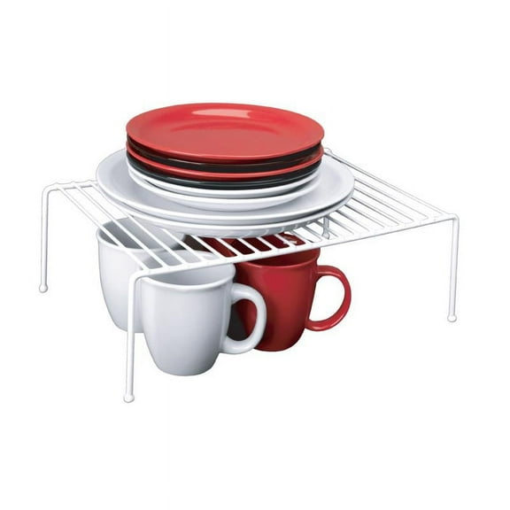 SHELF ORGNZR STEEL WHT (Pack of 1)