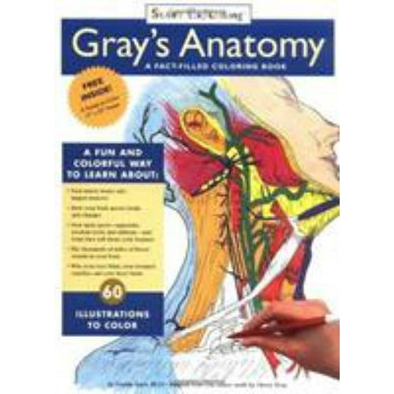 Pre-Owned Gray's Anatomy Coloring Book (Start Exploring) (Paperback) 0762409444 9780762409440