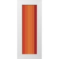 thumbnail image 1 of Grayscale 12x32 White Modern Wood Framed Museum Art Print Titled - Stripe Totem VIII, 1 of 4