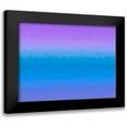 thumbnail image 1 of Grayscale 14x12 Black Modern Framed Museum Art Print Titled - Cool Texture Stripes II, 1 of 5