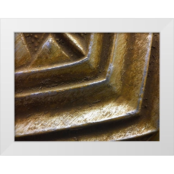 Grayscale 14x12 White Modern Wood Framed Museum Art Print Titled - Frame Pic IX