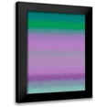 thumbnail image 1 of Grayscale 15x18 Black Modern Framed Museum Art Print Titled - Cool Texture Stripes III, 1 of 5