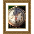 thumbnail image 1 of Grayscale 15x18 Gold Ornate Wood Framed with Double Matting Museum Art Print Titled - Scale Face, 1 of 4