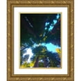 thumbnail image 1 of Grayscale 15x18 Gold Ornate Wood Framed with Double Matting Museum Art Print Titled - Tree Canopy IX, 1 of 4