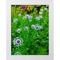 thumbnail image 1 of Grayscale 15x18 White Modern Wood Framed Museum Art Print Titled - White and Purple I, 1 of 4