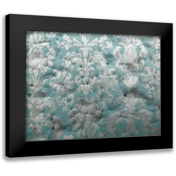 Grayscale 18x15 Black Modern Framed Museum Art Print Titled - Painted Stencil I