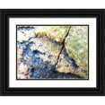 thumbnail image 1 of Grayscale 18x15 Black Ornate Wood Framed with Double Matting Museum Art Print Titled - Jade Aggregate I, 1 of 4