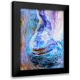 thumbnail image 1 of Grayscale 19x24 Black Modern Framed Museum Art Print Titled - Lava Storm III, 1 of 5