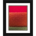 thumbnail image 1 of Grayscale 19x24 Black Ornate Wood Framed with Double Matting Museum Art Print Titled - Fabric XIV, 1 of 4