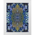 thumbnail image 1 of Grayscale 19x24 White Modern Wood Framed Museum Art Print Titled - Sand Medallion I, 1 of 4