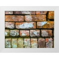 thumbnail image 1 of Grayscale 24x19 White Modern Wood Framed Museum Art Print Titled - Brick Wall I, 1 of 4
