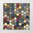 thumbnail image 1 of Grayscale 26x26 White Modern Wood Framed Museum Art Print Titled - Small Hive IV, 1 of 4
